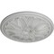 Ekena Millwork Bordeaux Ceiling Medallion (Fits Canopies up to 3 1/4"), Hand-Painted Frost, 22 5/8"OD x 1 3/4"P CM22BOFRF - alternate 3